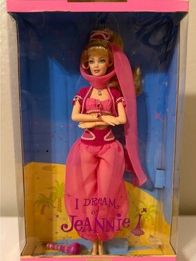Barbie I Dream of Jeannie Collector Edition NRFB Vintage Mattel Pink Label Doll